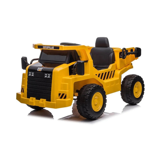 12V CAT Electric Dump Truck 1 Seater Ride-On Freddo Toys