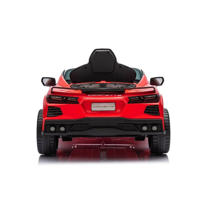 12V Chevrolet Corvette C8 Stingray 1-Seater Kids Ride-On Car  Freddo Toys