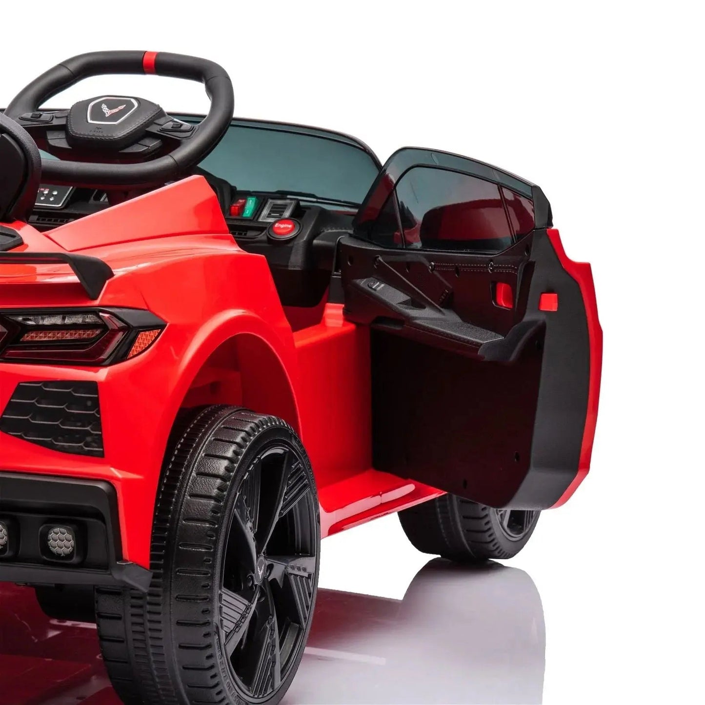 12V Chevrolet Corvette C8 Stingray 1-Seater Kids Ride-On Car  Freddo Toys