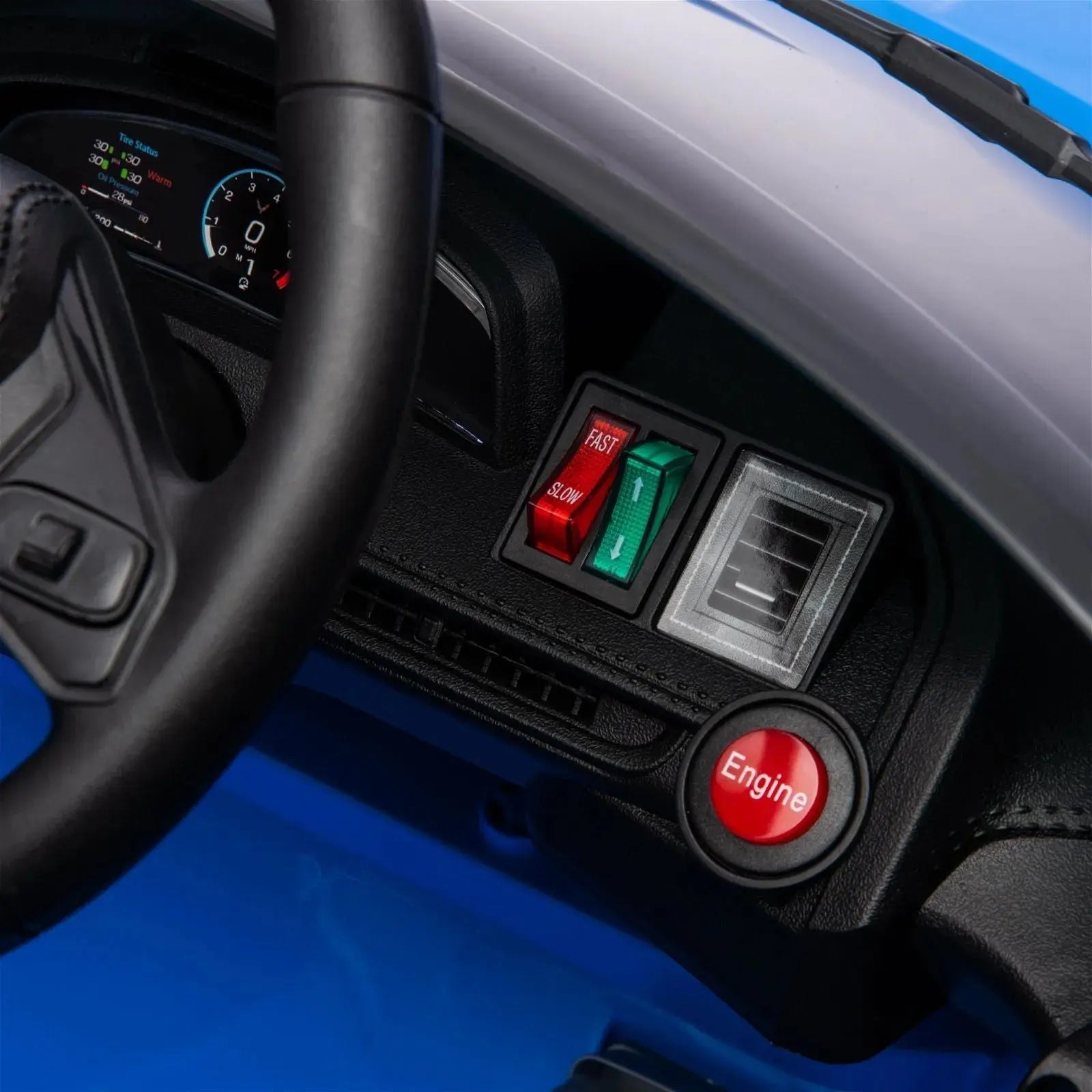 12V Chevrolet Corvette C8 Stingray 1-Seater Kids Ride-On Car  Freddo Toys