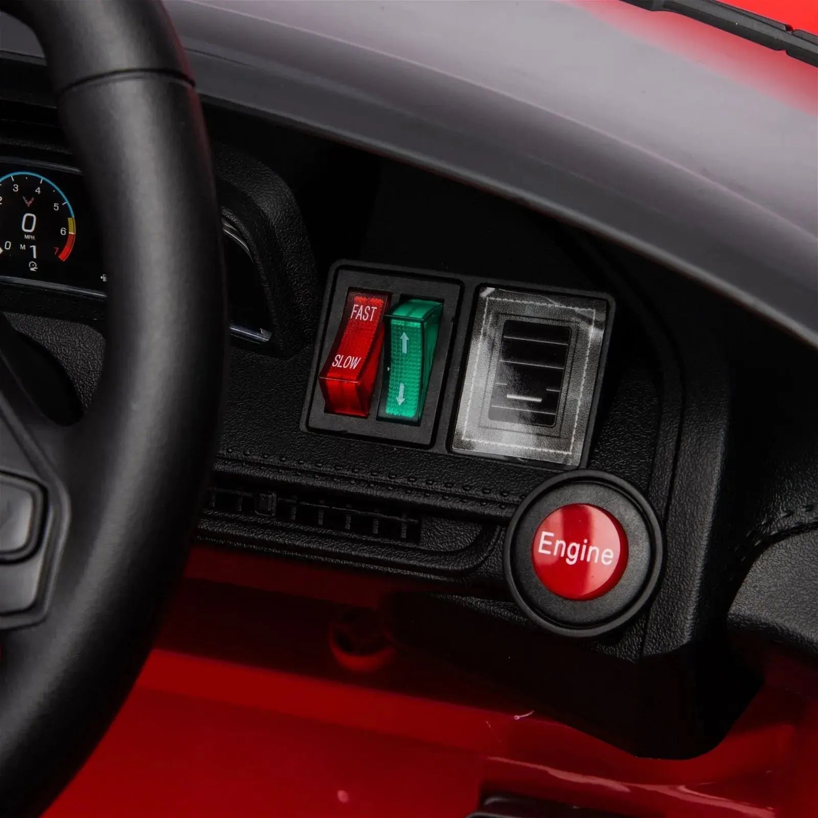 12V Chevrolet Corvette C8 Stingray 1-Seater Kids Ride-On Car  Freddo Toys