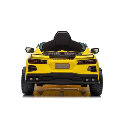 12V Chevrolet Corvette C8 Stingray 1-Seater Kids Ride-On Car  Freddo Toys