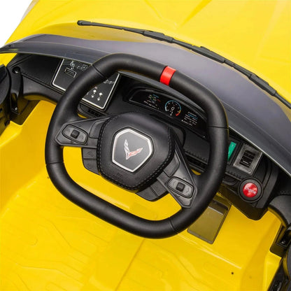 12V Chevrolet Corvette C8 Stingray 1-Seater Kids Ride-On Car  Freddo Toys