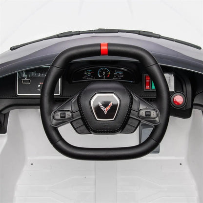 12V Chevrolet Corvette C8 Stingray 1-Seater Kids Ride-On Car  Freddo Toys