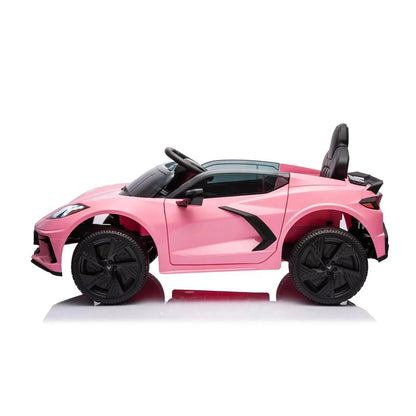 12V Chevrolet Corvette C8 Stingray 1-Seater Kids Ride-On Car  Freddo Toys