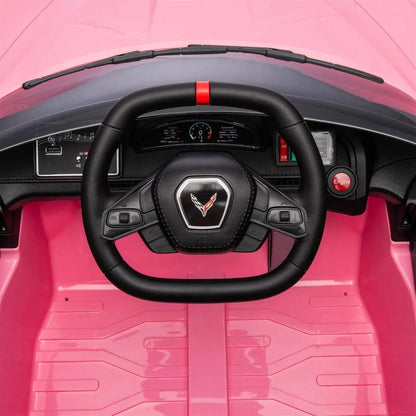 12V Chevrolet Corvette C8 Stingray 1-Seater Kids Ride-On Car  Freddo Toys