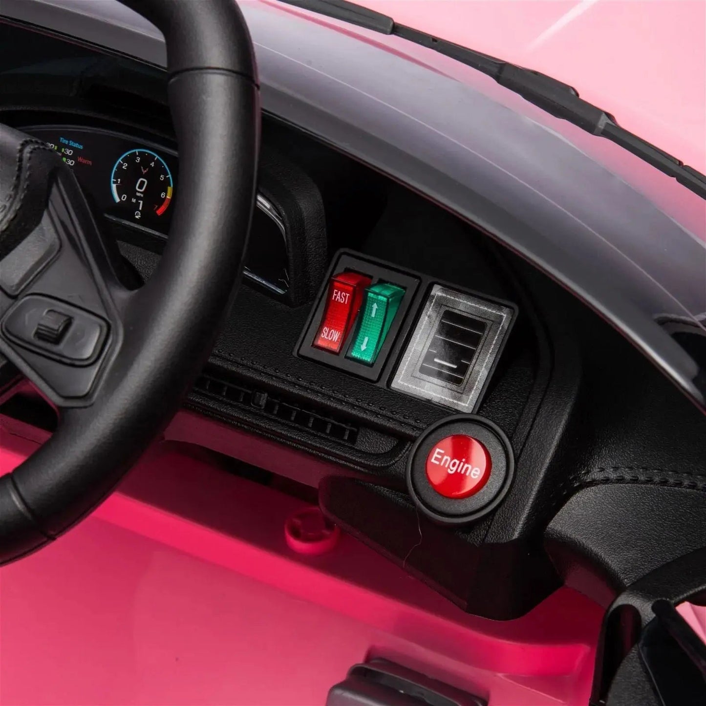 12V Chevrolet Corvette C8 Stingray 1-Seater Kids Ride-On Car  Freddo Toys