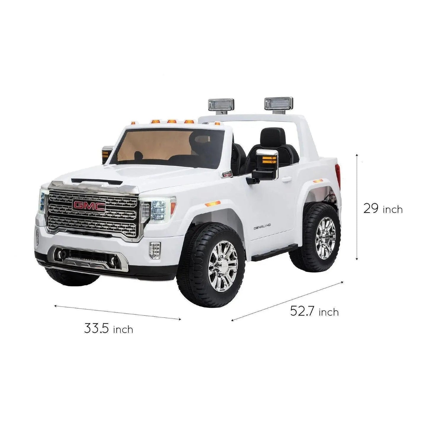 24V GMC Denali 2 Seater Battery Operated Ride on Car with Parental Remote Control  Freddo Toys