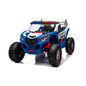24V Freddo Storm Police UTV 2-Seater for Kids with Lights & Sirens for Action-Packed Adventures  Freddo Toys