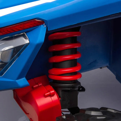 24V Freddo Storm Police UTV 2-Seater for Kids with Lights & Sirens for Action-Packed Adventures  Freddo Toys