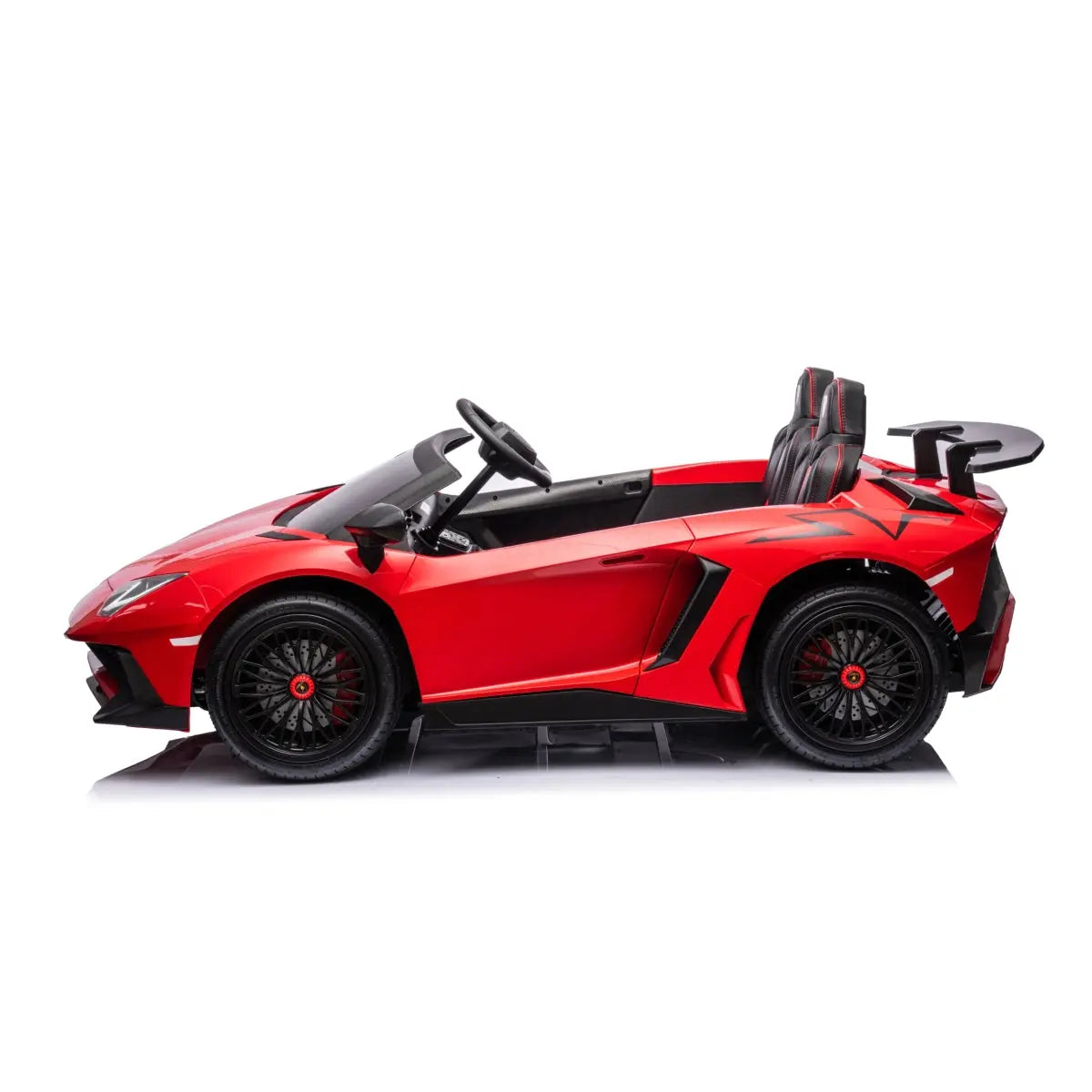 24V Lamborghini Aventador 2 Seater Ride On Car for Kids: Advanced Brushless Motor & Differential for High-Octane Fun  Freddo Toys