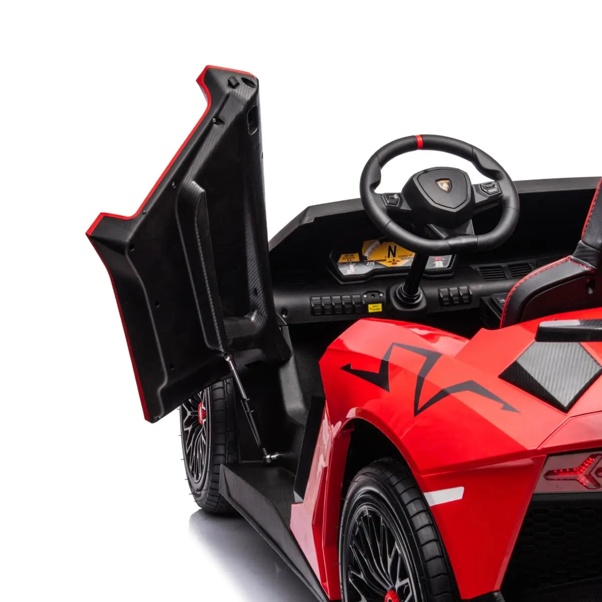 24V Lamborghini Aventador 2 Seater Ride On Car for Kids: Advanced Brushless Motor & Differential for High-Octane Fun  Freddo Toys