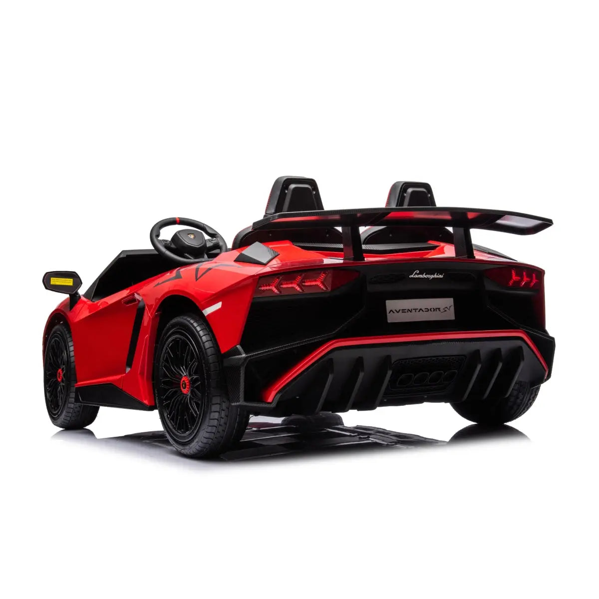 24V Lamborghini Aventador 2 Seater Ride On Car for Kids: Advanced Brushless Motor & Differential for High-Octane Fun  Freddo Toys