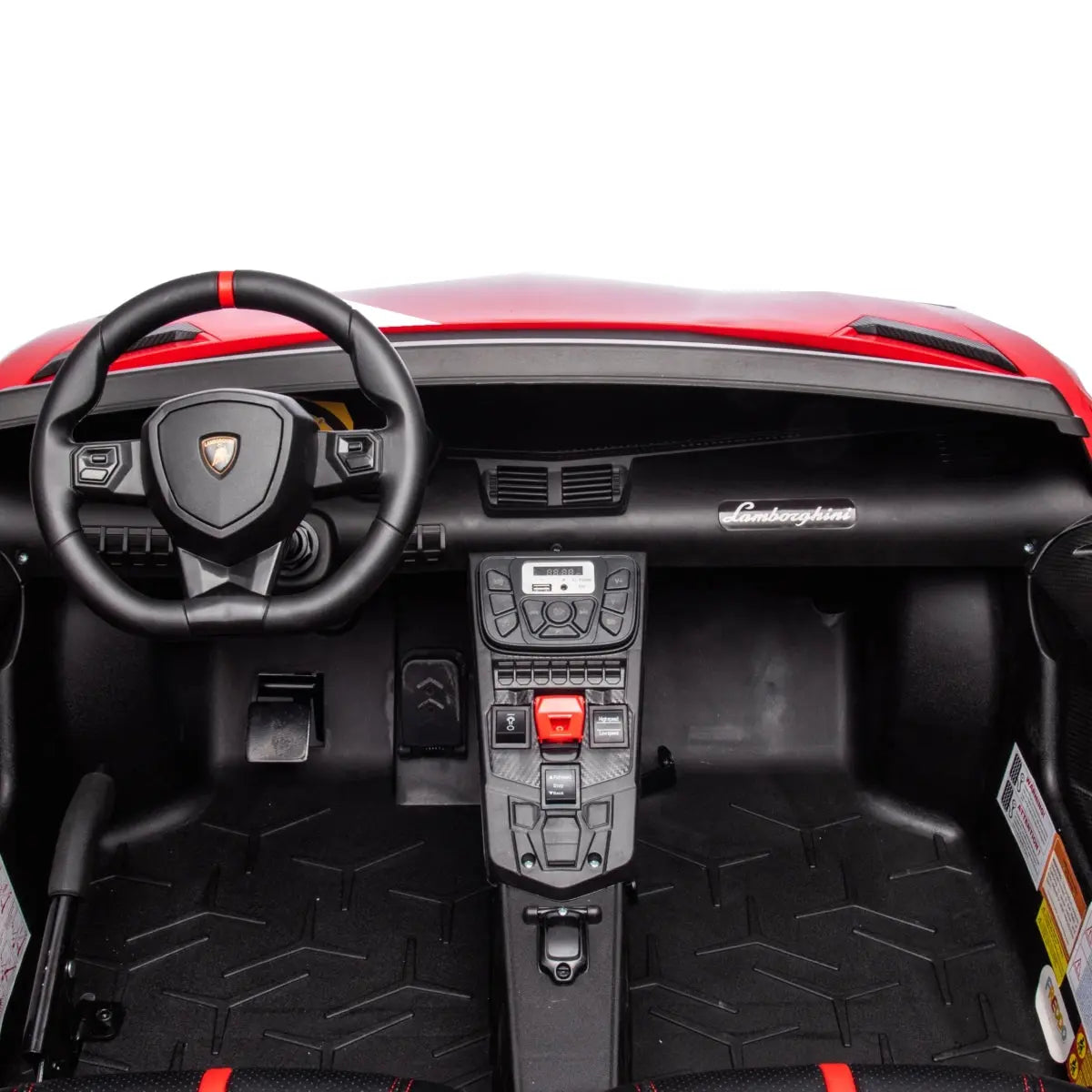 24V Lamborghini Aventador 2 Seater Ride On Car for Kids: Advanced Brushless Motor & Differential for High-Octane Fun  Freddo Toys