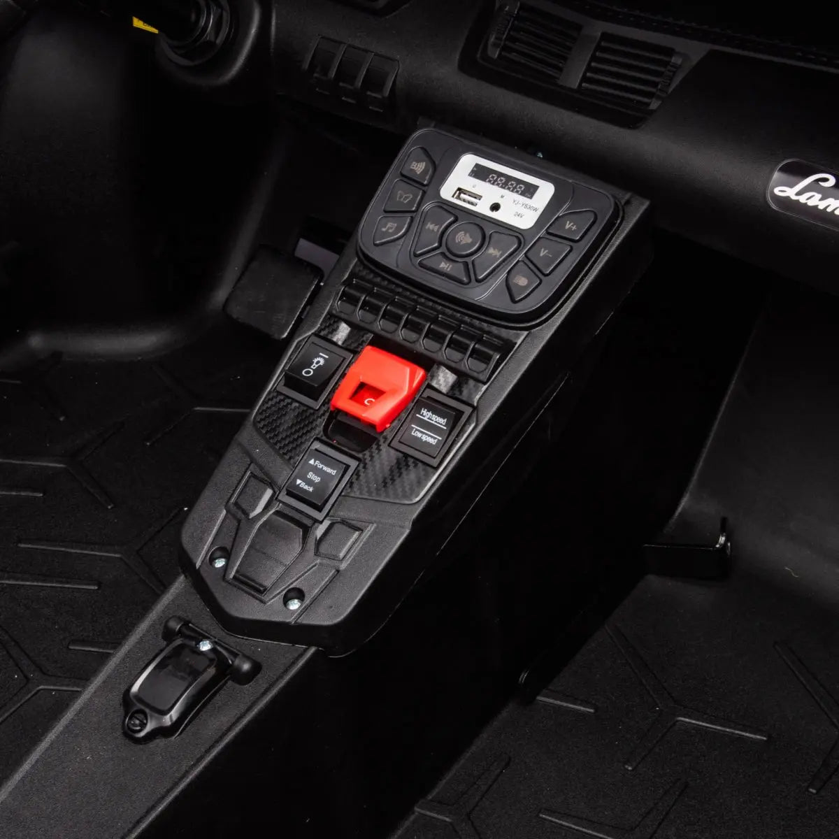 24V Lamborghini Aventador 2 Seater Ride On Car for Kids: Advanced Brushless Motor & Differential for High-Octane Fun  Freddo Toys