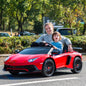 24V Lamborghini Aventador 2 Seater Ride On Car for Kids: Advanced Brushless Motor & Differential for High-Octane Fun  Freddo Toys