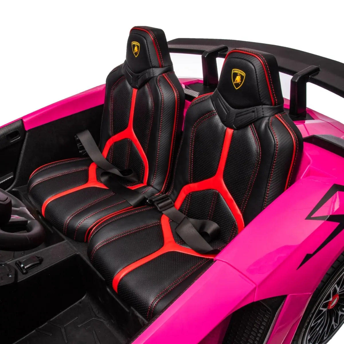 24V Lamborghini Aventador 2 Seater Ride On Car for Kids: Advanced Brushless Motor & Differential for High-Octane Fun  Freddo Toys