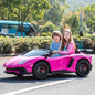 24V Lamborghini Aventador 2 Seater Ride On Car for Kids: Advanced Brushless Motor & Differential for High-Octane Fun  Freddo Toys