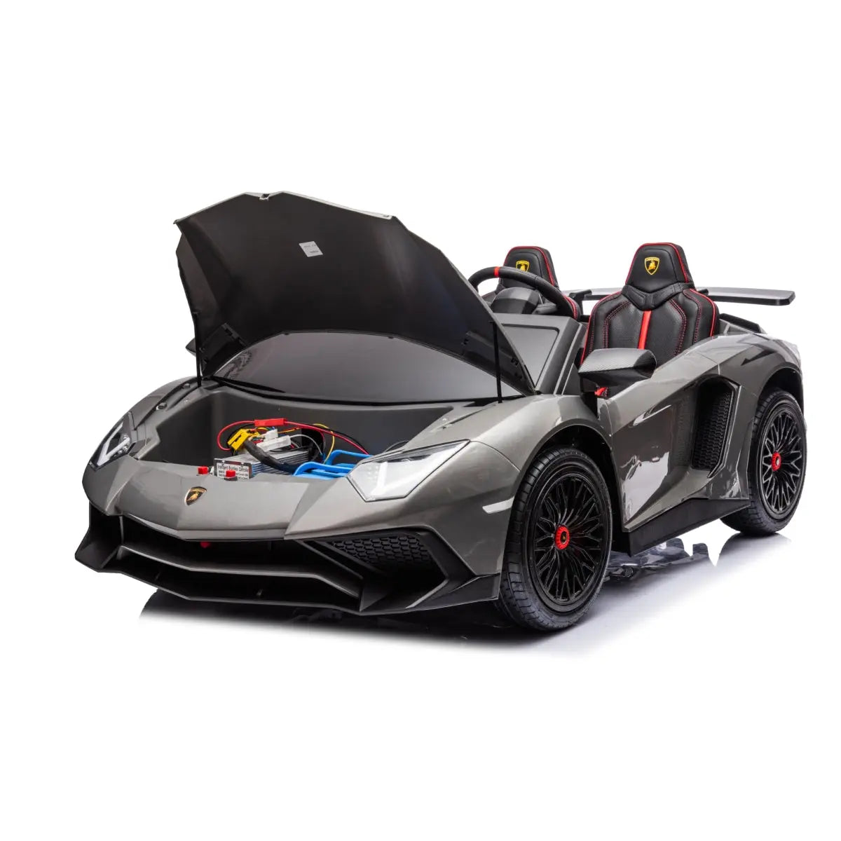 24V Lamborghini Aventador 2 Seater Ride On Car for Kids: Advanced Brushless Motor & Differential for High-Octane Fun  Freddo Toys