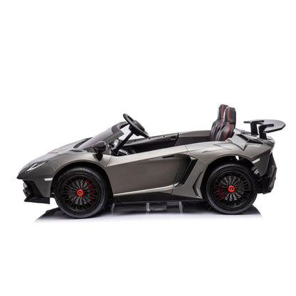 24V Lamborghini Aventador 2 Seater Ride On Car for Kids: Advanced Brushless Motor & Differential for High-Octane Fun  Freddo Toys