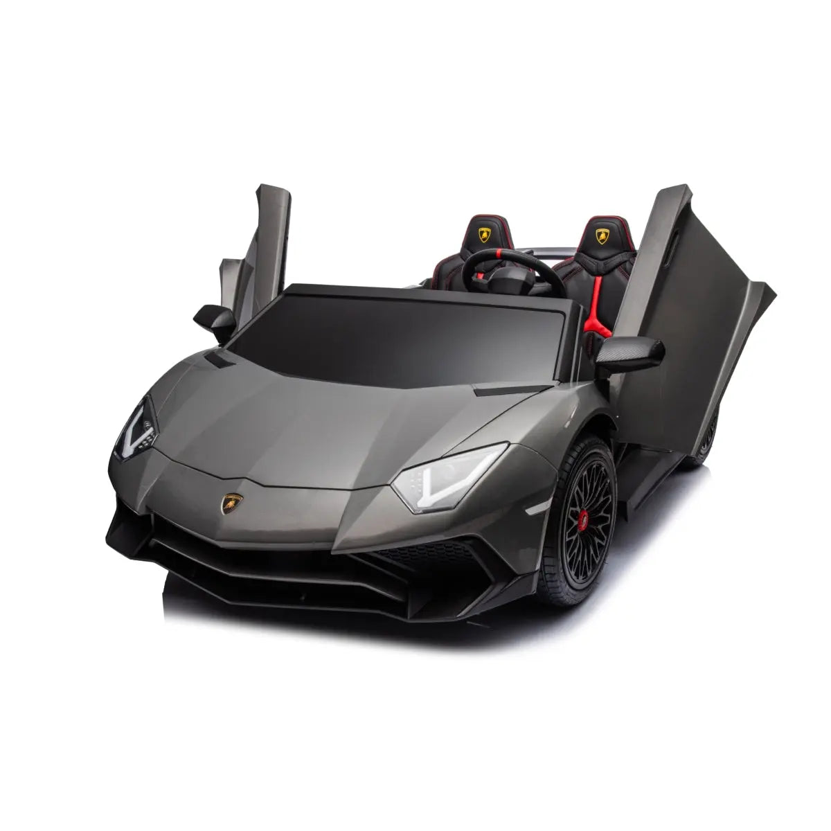 24V Lamborghini Aventador 2 Seater Ride On Car for Kids: Advanced Brushless Motor & Differential for High-Octane Fun  Freddo Toys