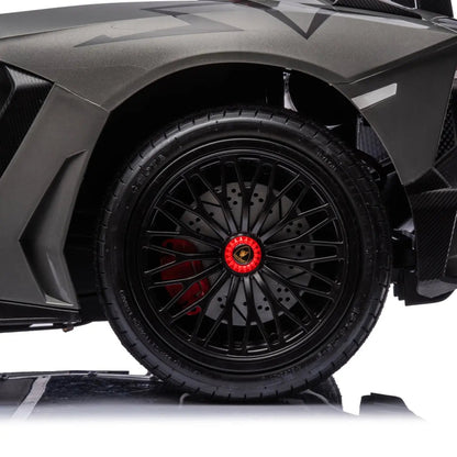 24V Lamborghini Aventador 2 Seater Ride On Car for Kids: Advanced Brushless Motor & Differential for High-Octane Fun  Freddo Toys