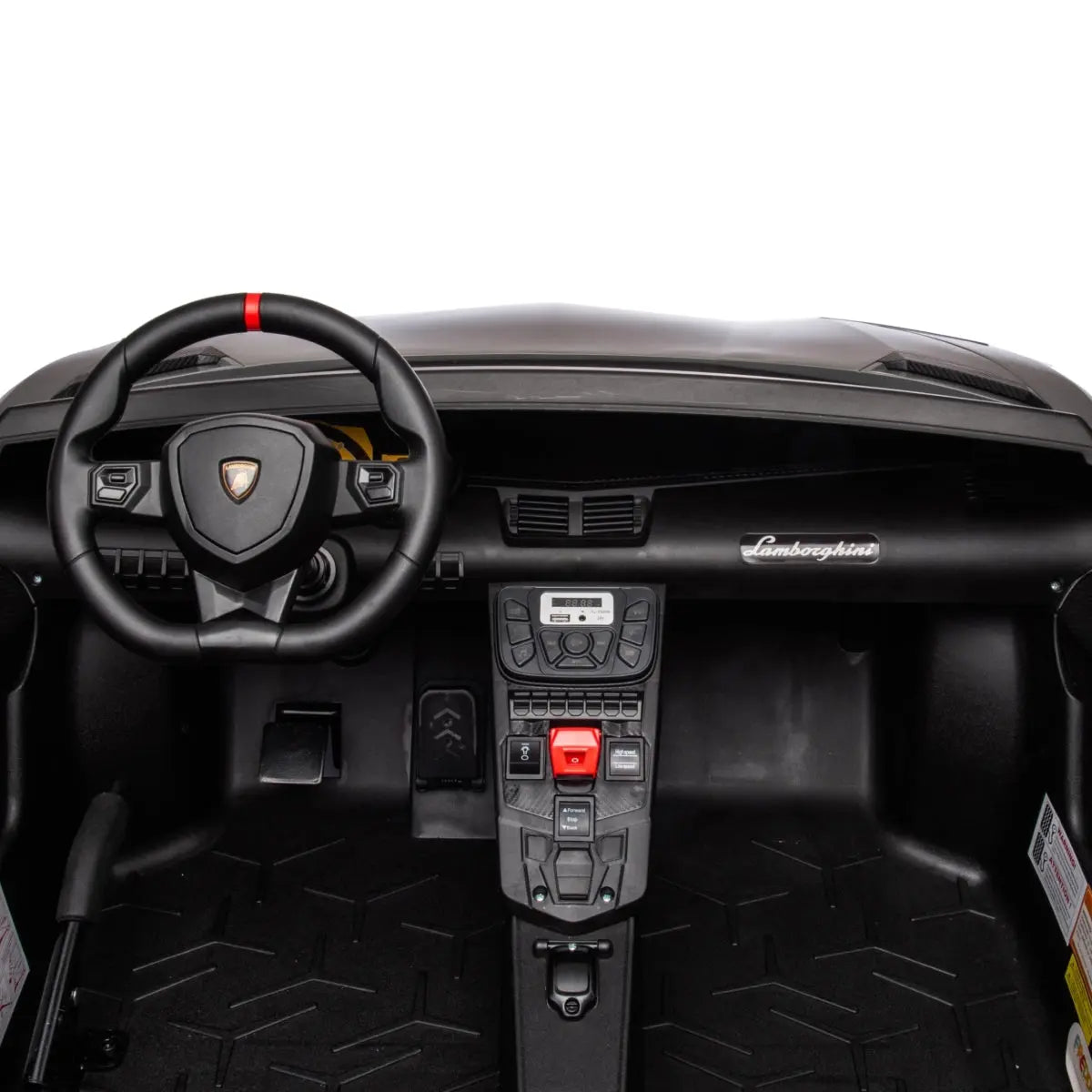 24V Lamborghini Aventador 2 Seater Ride On Car for Kids: Advanced Brushless Motor & Differential for High-Octane Fun  Freddo Toys