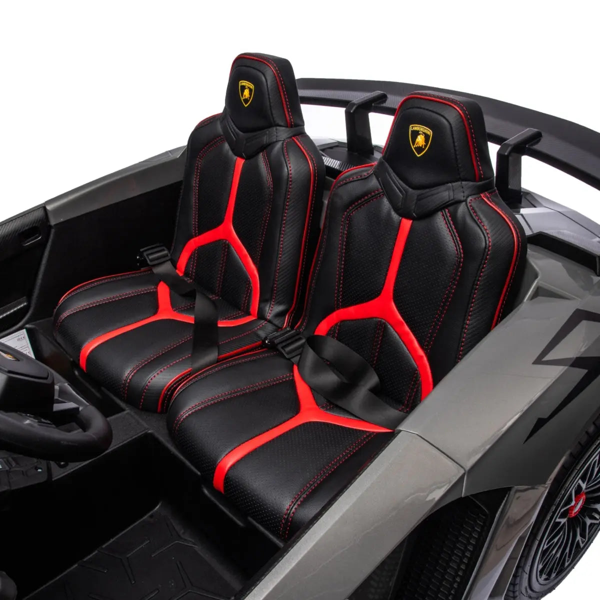 24V Lamborghini Aventador 2 Seater Ride On Car for Kids: Advanced Brushless Motor & Differential for High-Octane Fun  Freddo Toys