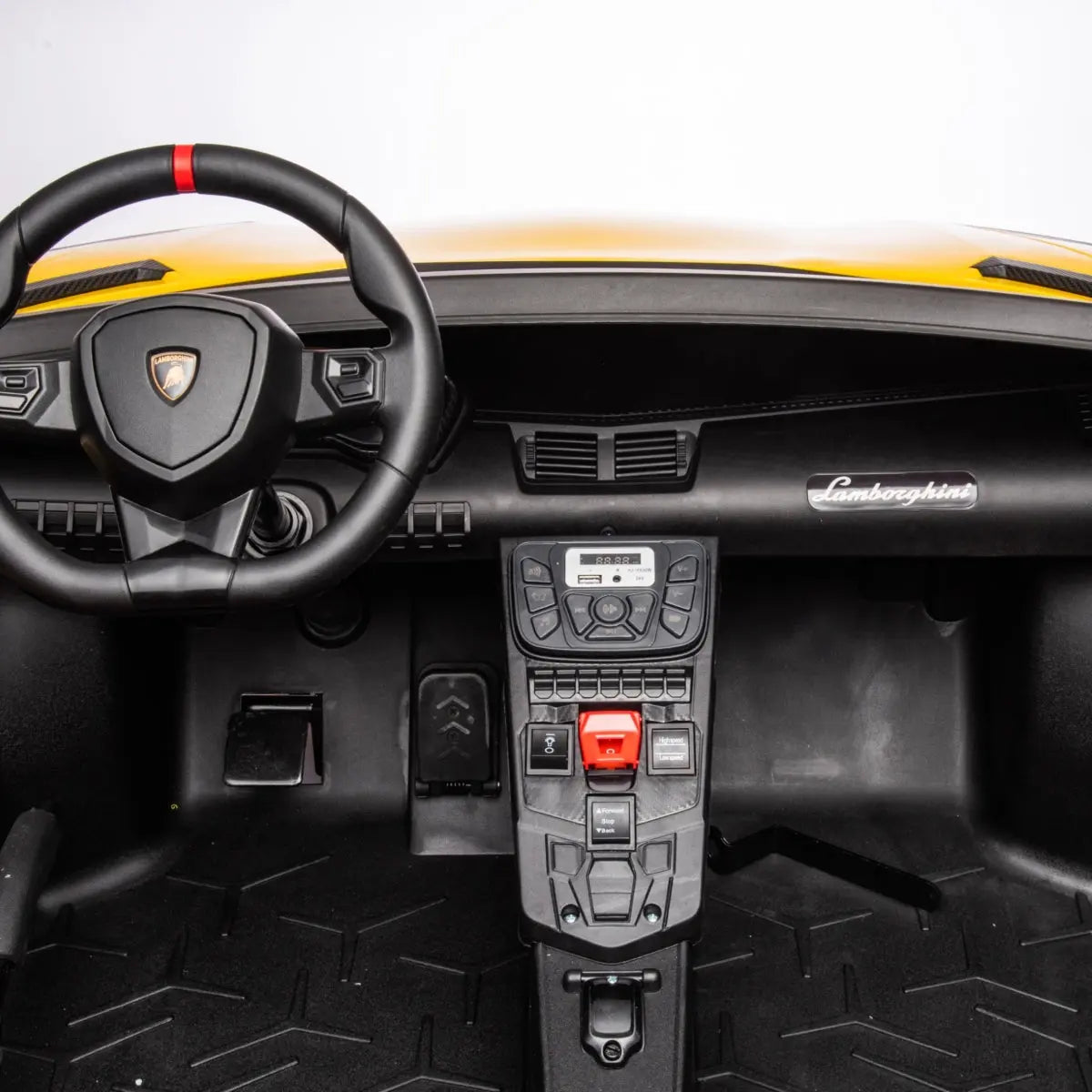 24V Lamborghini Aventador 2 Seater Ride On Car for Kids: Advanced Brushless Motor & Differential for High-Octane Fun  Freddo Toys