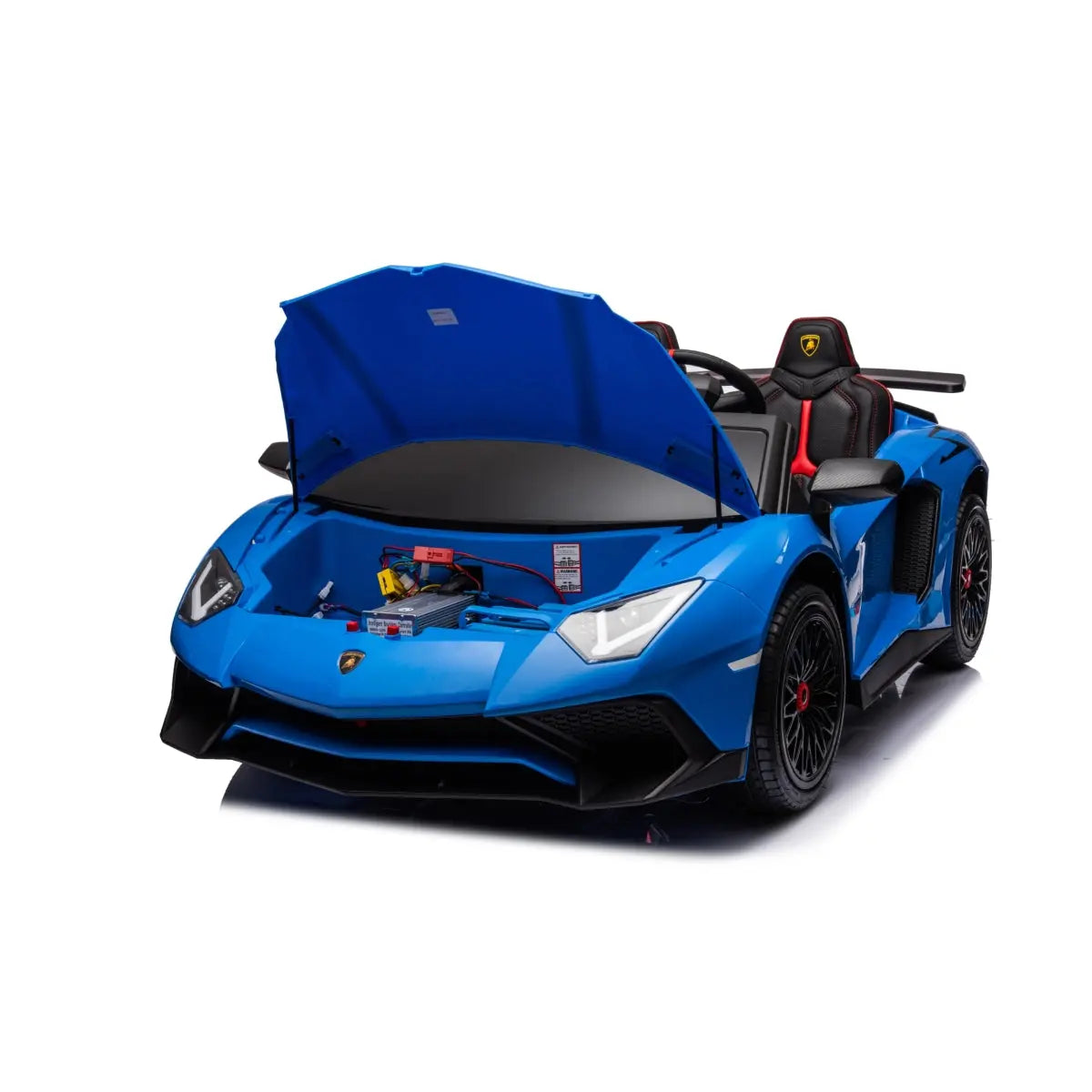 24V Lamborghini Aventador 2 Seater Ride On Car for Kids: Advanced Brushless Motor & Differential for High-Octane Fun  Freddo Toys