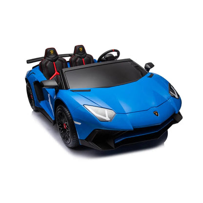 24V Lamborghini Aventador 2 Seater Ride On Car for Kids: Advanced Brushless Motor & Differential for High-Octane Fun  Freddo Toys