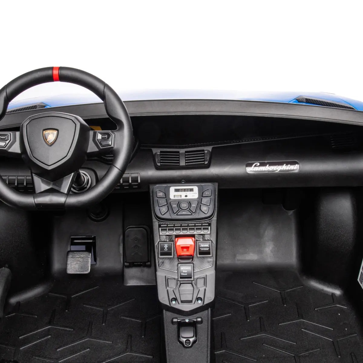 24V Lamborghini Aventador 2 Seater Ride On Car for Kids: Advanced Brushless Motor & Differential for High-Octane Fun  Freddo Toys