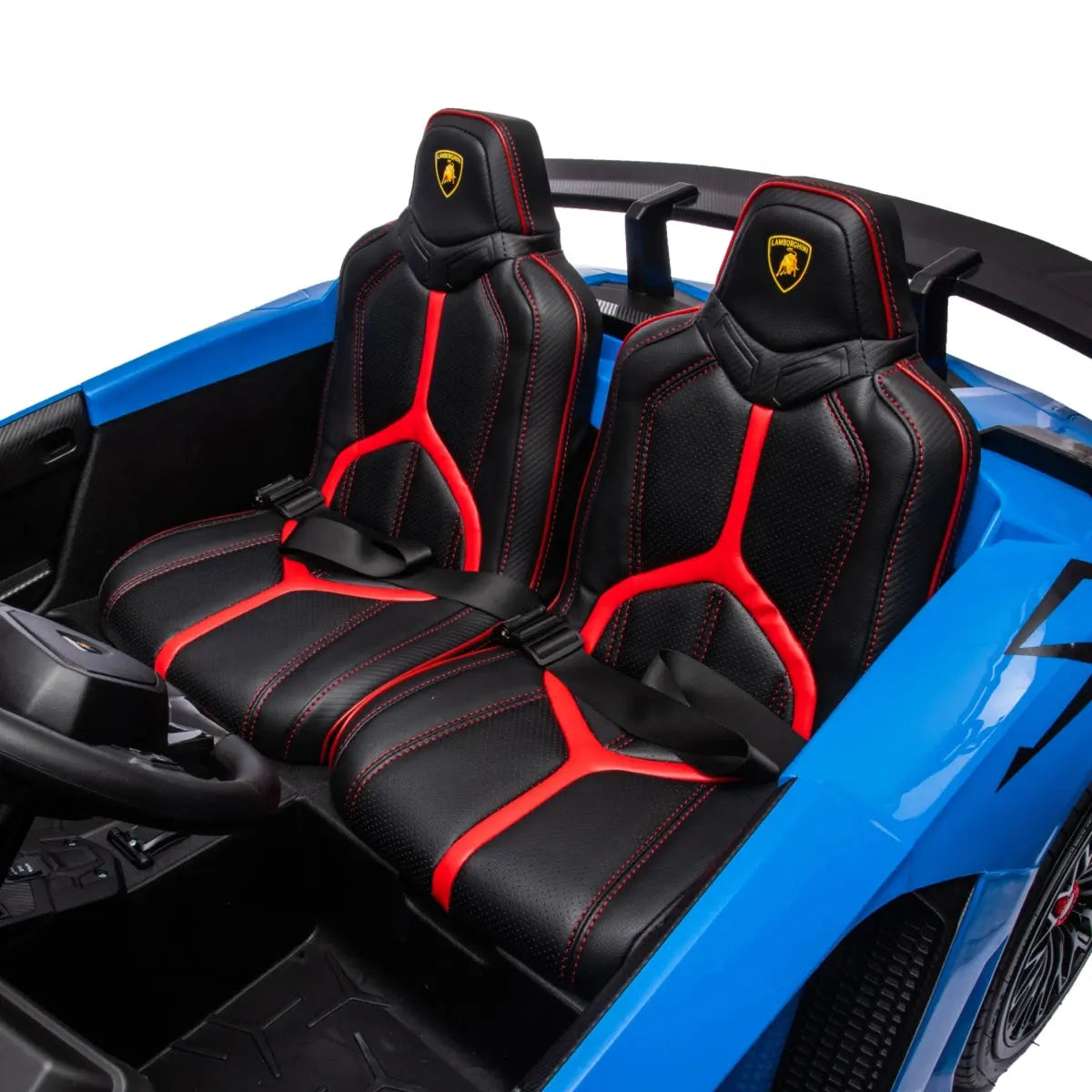 24V Lamborghini Aventador 2 Seater Ride On Car for Kids: Advanced Brushless Motor & Differential for High-Octane Fun  Freddo Toys