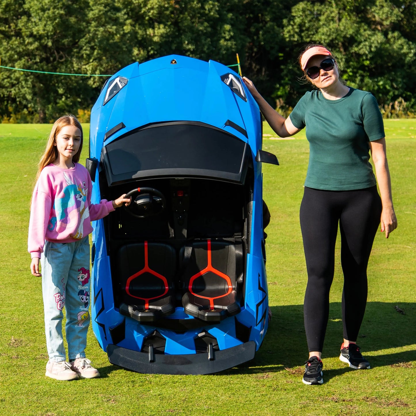 24V Lamborghini Aventador 2 Seater Ride On Car for Kids: Advanced Brushless Motor & Differential for High-Octane Fun  Freddo Toys