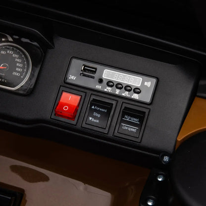 24V 4x4 Chevrolet Silverado 2 Seater Ride on Truck  Freddo Toys