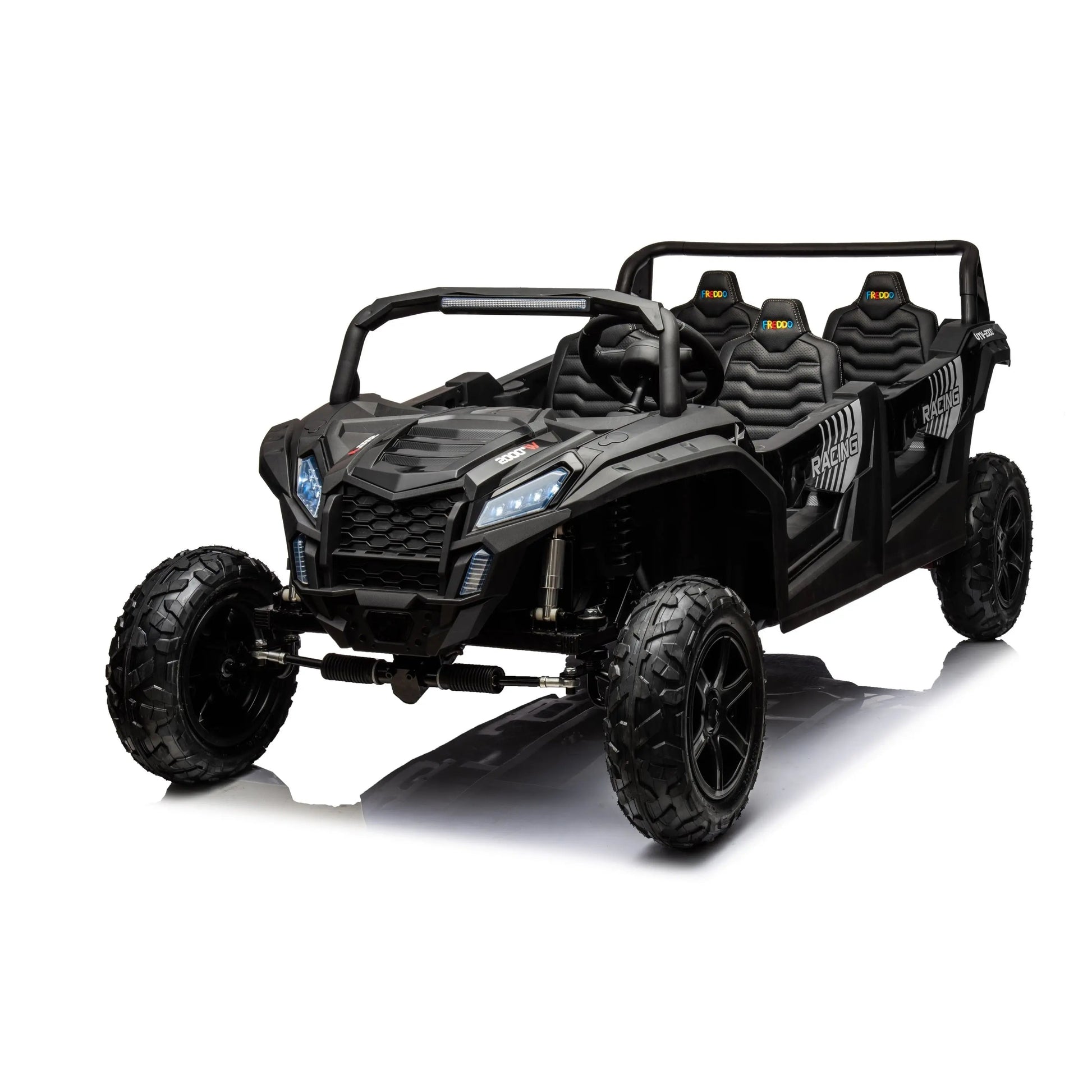 48V Freddo Beast XL: World's Fastest Kids' 4-Seater Dune Buggy with Advanced Brushless Motor & Precision Differential  Freddo Toys