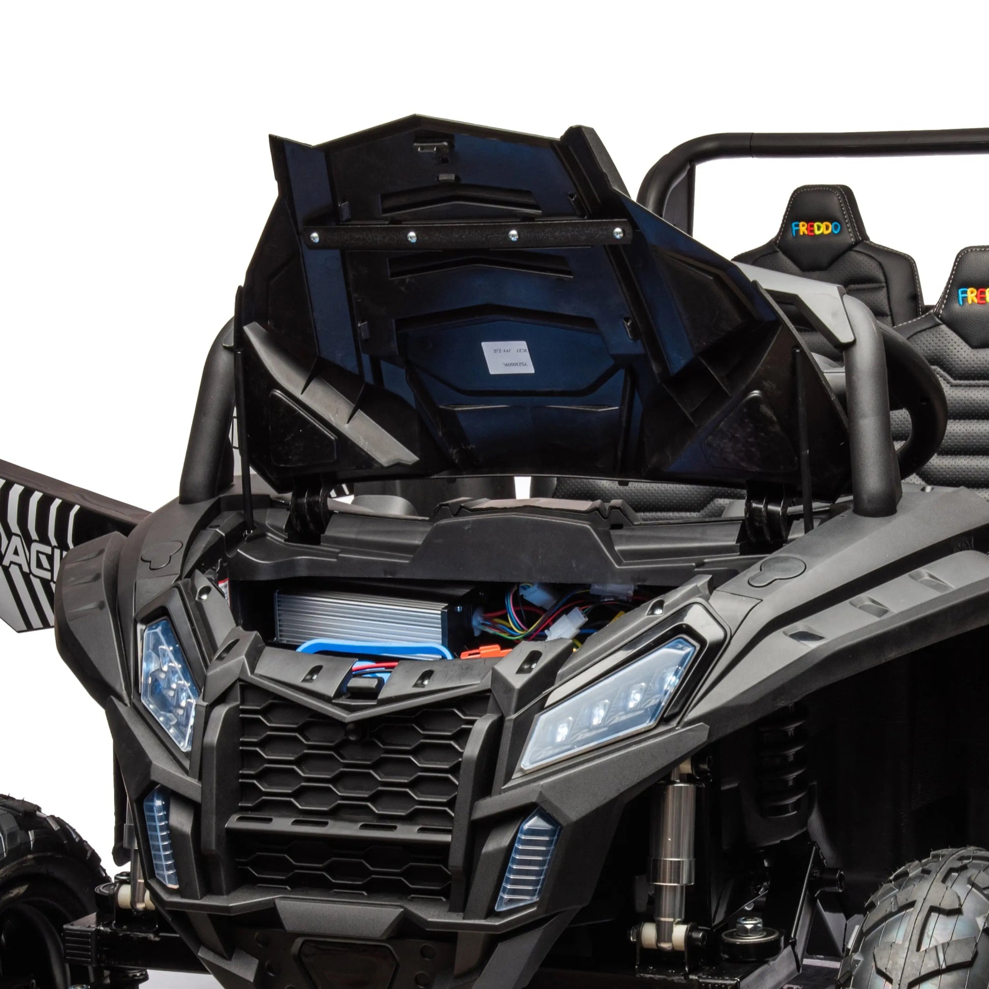 48V Freddo Beast XL: World's Fastest Kids' 4-Seater Dune Buggy with Advanced Brushless Motor & Precision Differential  Freddo Toys