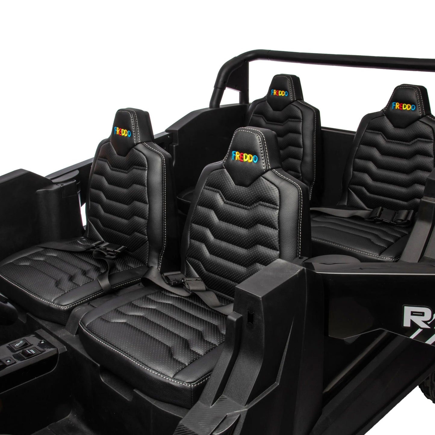 48V Freddo Beast XL: World's Fastest Kids' 4-Seater Dune Buggy with Advanced Brushless Motor & Precision Differential  Freddo Toys