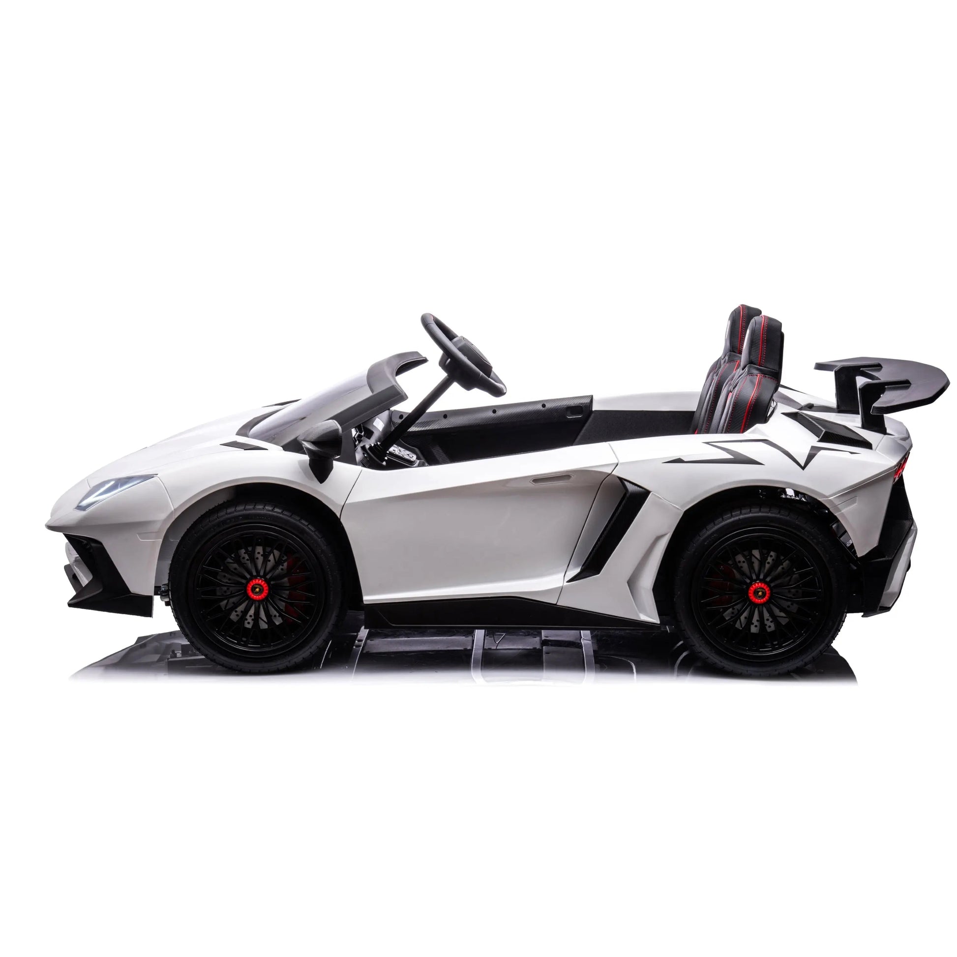 24V Lamborghini Aventador 2 Seater Ride On Car for Kids: Advanced Brushless Motor & Differential for High-Octane Fun  Freddo Toys