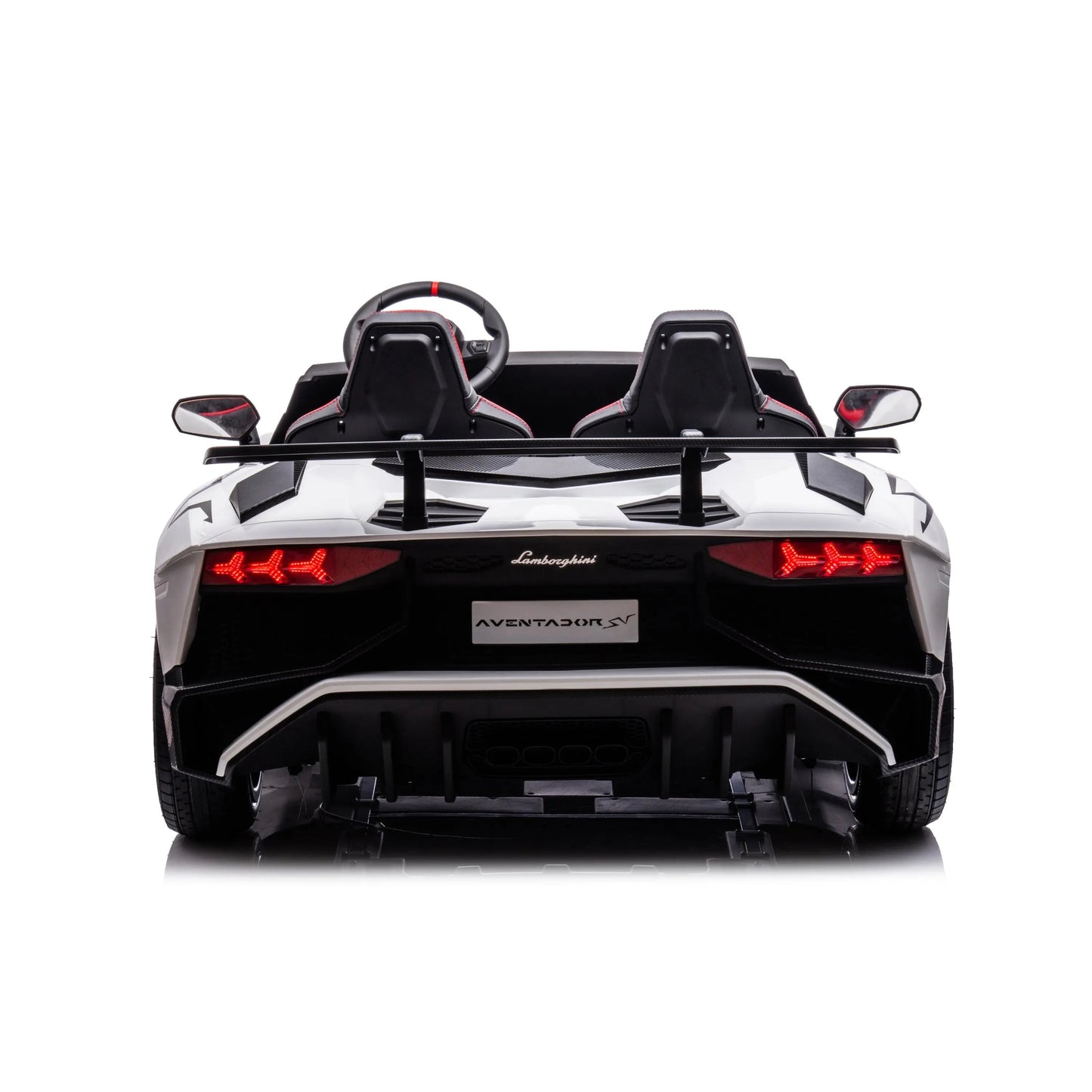 24V Lamborghini Aventador 2 Seater Ride On Car for Kids: Advanced Brushless Motor & Differential for High-Octane Fun  Freddo Toys