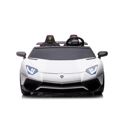 24V Lamborghini Aventador 2 Seater Ride On Car for Kids: Advanced Brushless Motor & Differential for High-Octane Fun  Freddo Toys