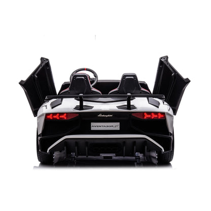 24V Lamborghini Aventador 2 Seater Ride On Car for Kids: Advanced Brushless Motor & Differential for High-Octane Fun  Freddo Toys