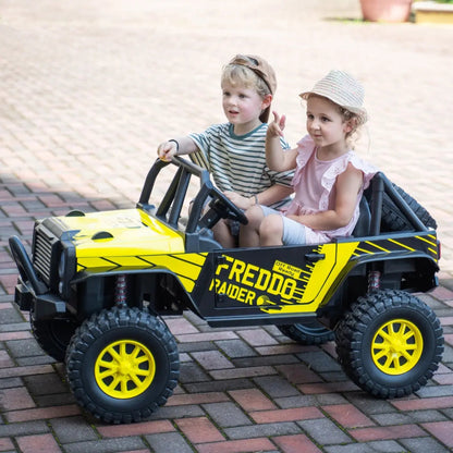 24V Jeep Freddo Raider 2 Seater Ride On  Freddo Toys