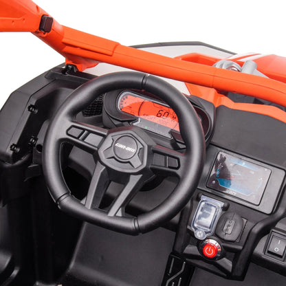 2x24V 4x4 Can Am Maverick 2 Seater Ride on UTV for Kids  Freddo Toys