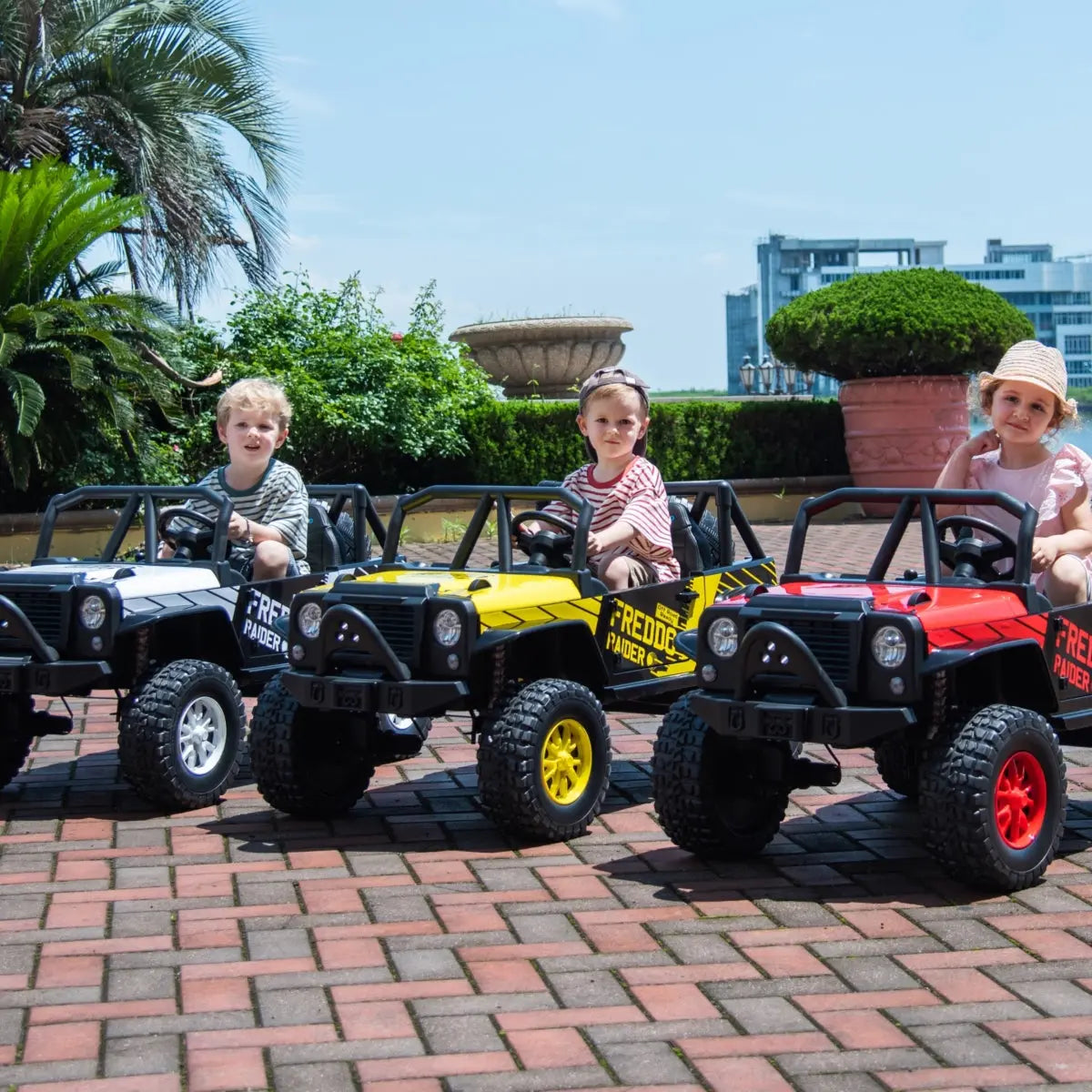 24V Jeep Freddo Raider 2 Seater Ride On  Freddo Toys