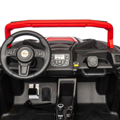 48V Freddo Beast XL: World's Fastest Kids' 4-Seater Dune Buggy with Advanced Brushless Motor & Precision Differential  Freddo Toys