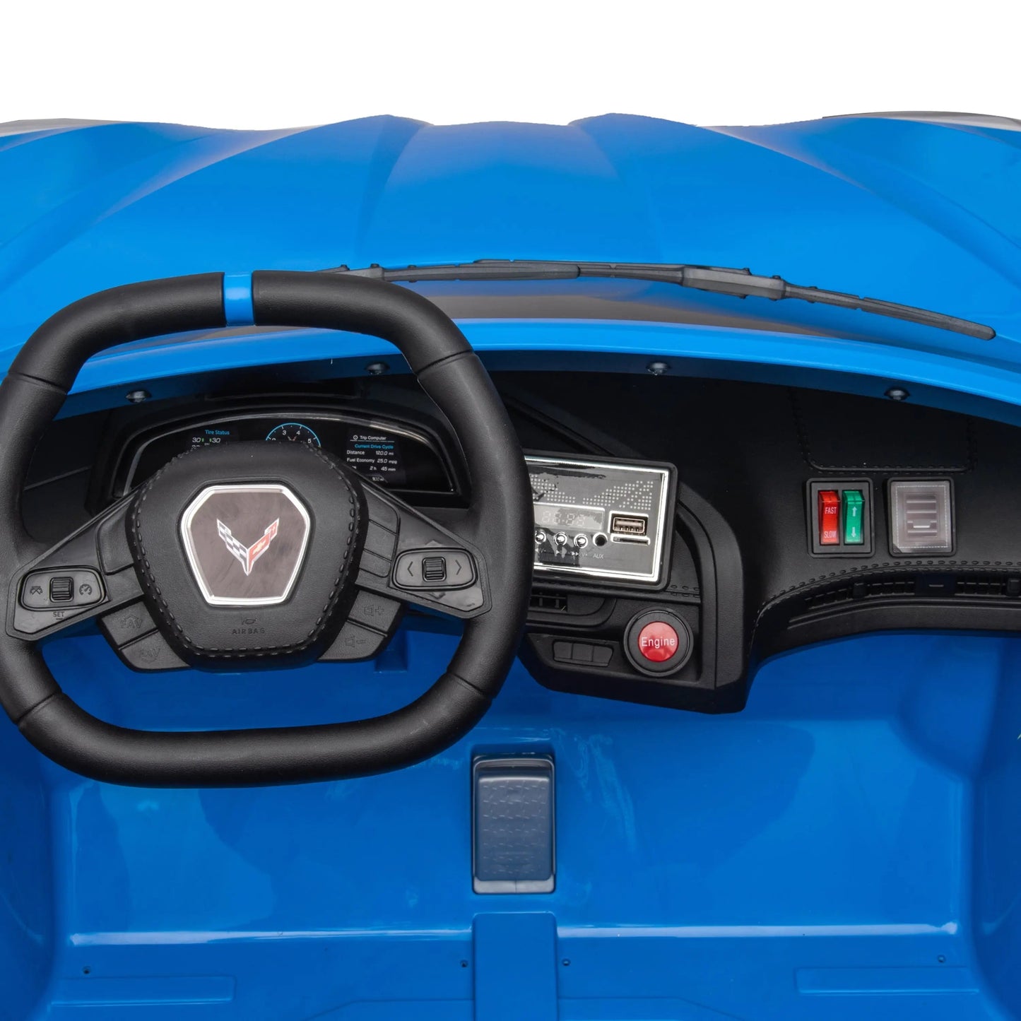 24V Chevrolet Corvette C8 2 Seater Ride on Car  Freddo Toys