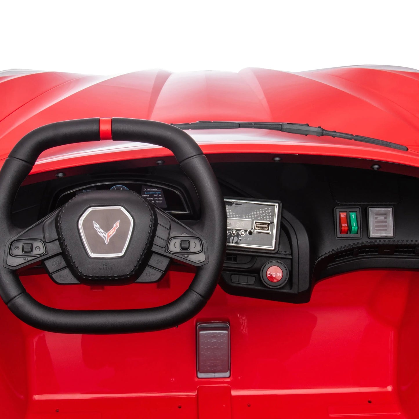 24V Chevrolet Corvette C8 2 Seater Ride on Car  Freddo Toys