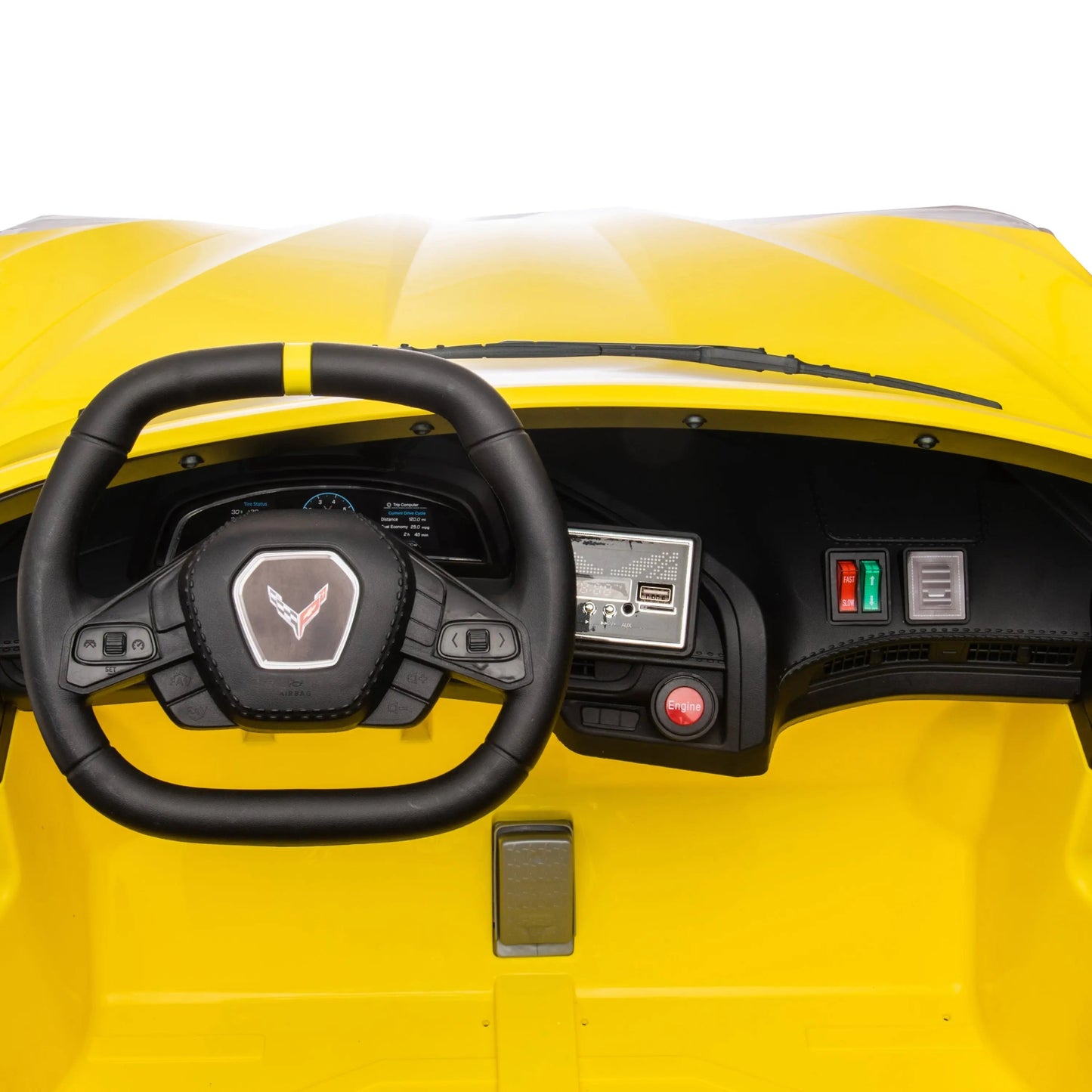 24V Chevrolet Corvette C8 2 Seater Ride on Car  Freddo Toys