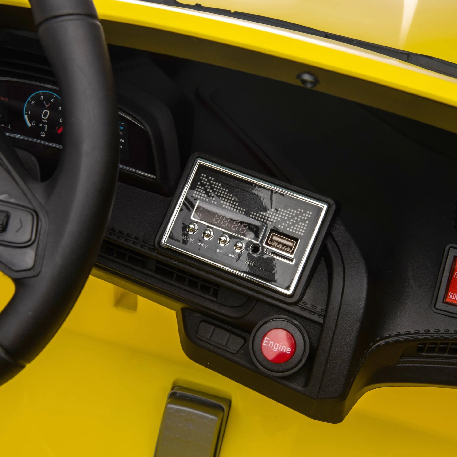 24V Chevrolet Corvette C8 2 Seater Ride on Car  Freddo Toys